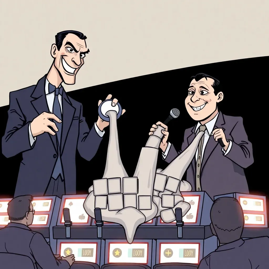 Casino Finds Comedian's Predictable Humor Key to Maximizing Slot Machine Uptime.