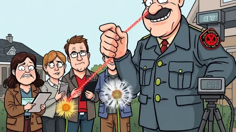 Adults Blind to Own Yards? Calls for Mandatory Staring!