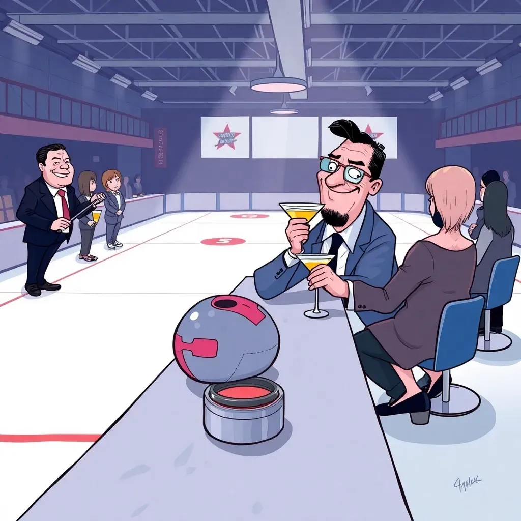 New Curling League Rebrands Ice Surface as 'Premium Social Hub' with Optional Rocks
