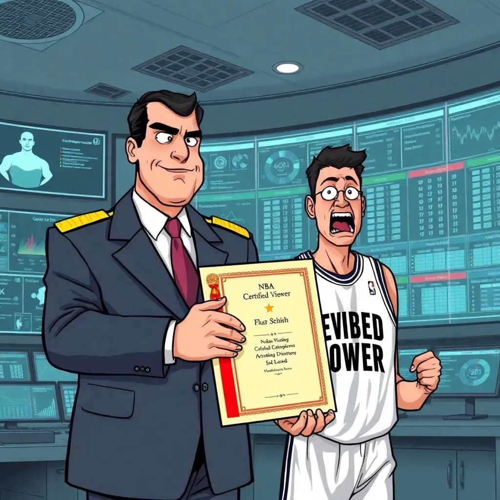 Viewers Urged to Obtain Advanced Certification before Attempting NBA Game