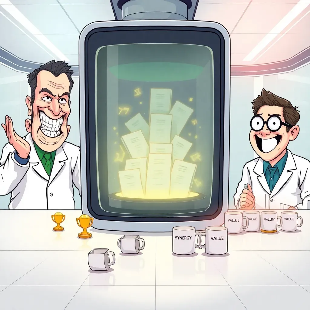 Scientists Unveil Synthetic Cell Capable of Perpetual Corporate Synergy