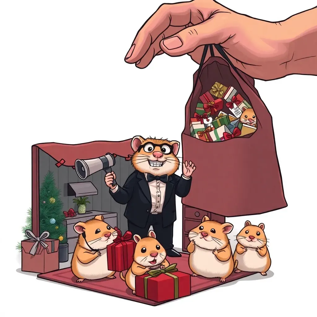 New Study Links Hamster Holiday Stress to Premium Gift Spending