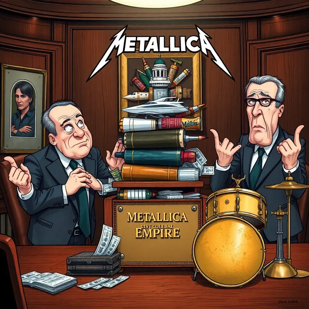 Metallica Adds Two Shows to Meet Rising Fixed Costs of Global Rock Empire