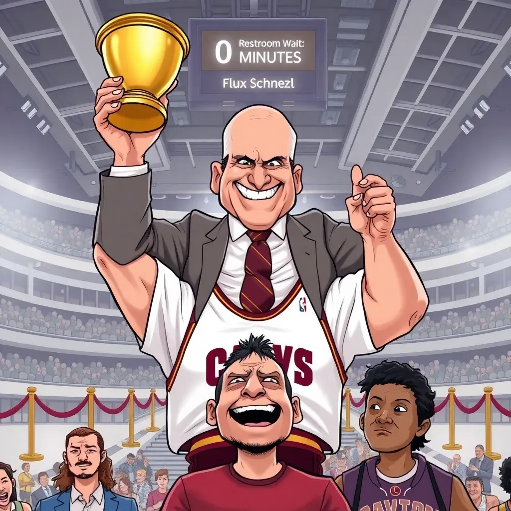 Cavaliers Clinch Home Court, Securing Crucial Optimal Bathroom Breaks for Early-Arriving Fans