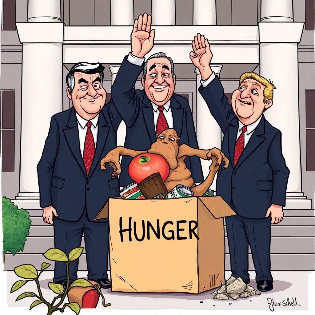 Officials Laud Food Pantry for Effectively 'Offloading' Hunger Crisis