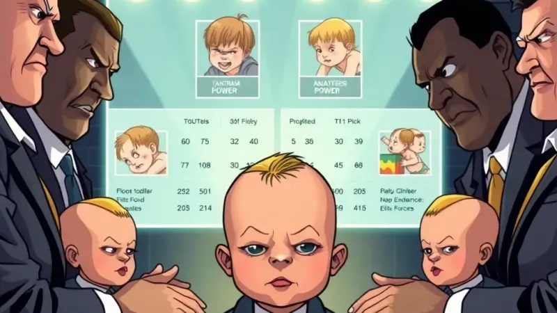 NFL GMs Finalize 2026 Draft Boards Using Projected Toddler Potential Metrics