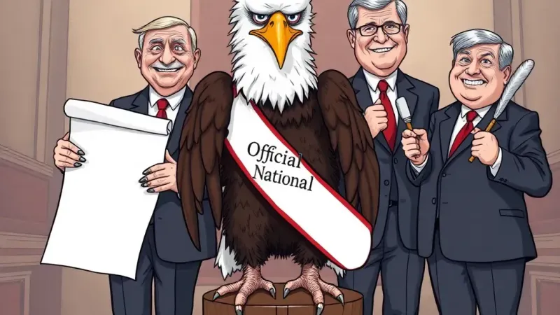 Congress Makes Bald Eagle National Bird, Retroactively Formalizing 240-Year Verbal Agreement