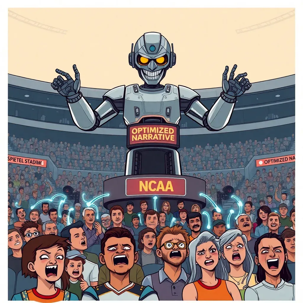 NCAA Championship to Feature AI-Generated Narrative Arcs for Peak Fan Engagement