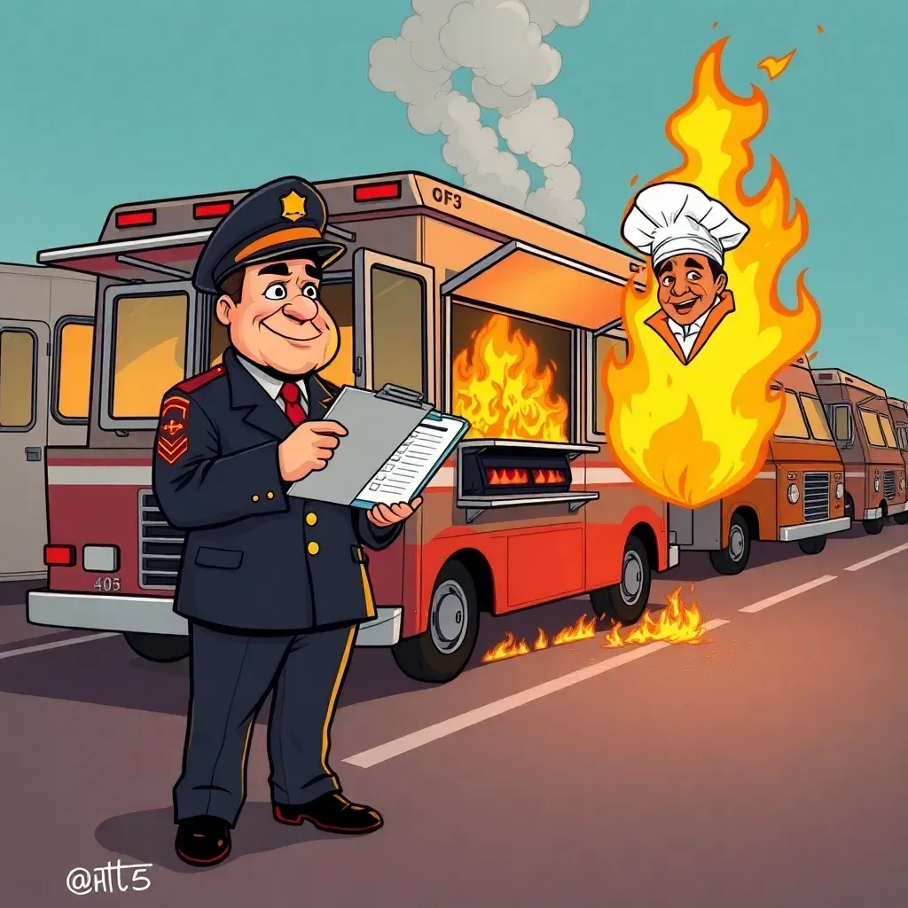 Fire Department to Certify Which Food Trucks Are Least Likely to Ignite
