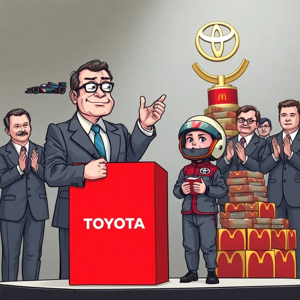 Toyota Now Offers Full Race Car Ownership Exclusively through Happy Meal Toy Program