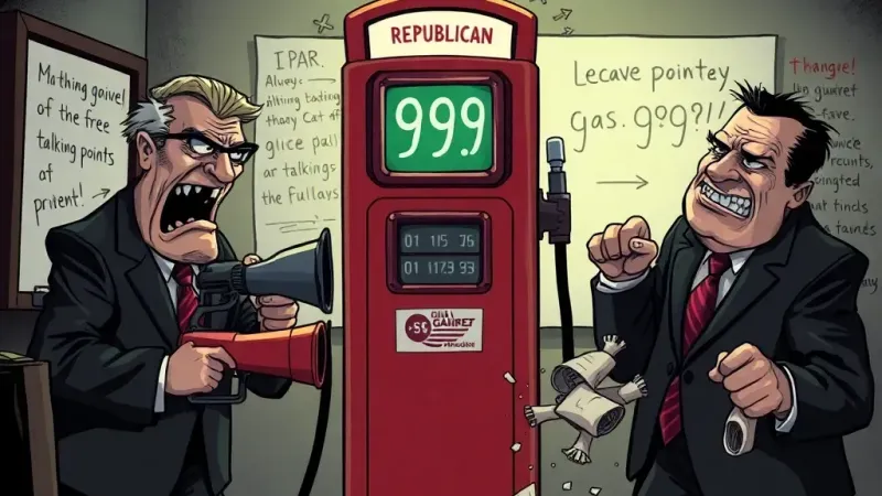 Republicans Fear Peace: Gas Price Talking Points at Risk.