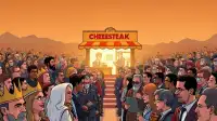 Philadelphia's Cheesesteak Line Marks New Era for Humanity