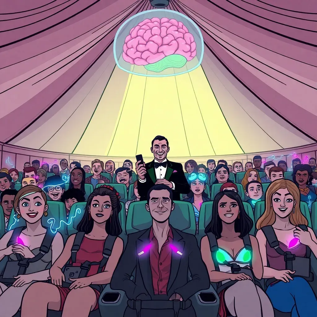 Circus's 'Free' Performance Designed to Harvest Biometric Joy Metrics