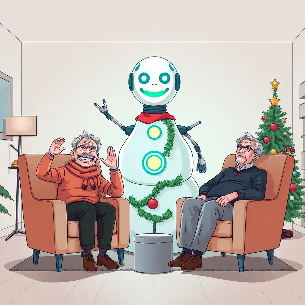 Parents Praise New AI Snowman for Fulfilling All Their Holiday Emotional Labor