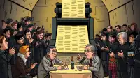 Local Paper Confirms Two Men Ate Dinner, Sparks National Conversation