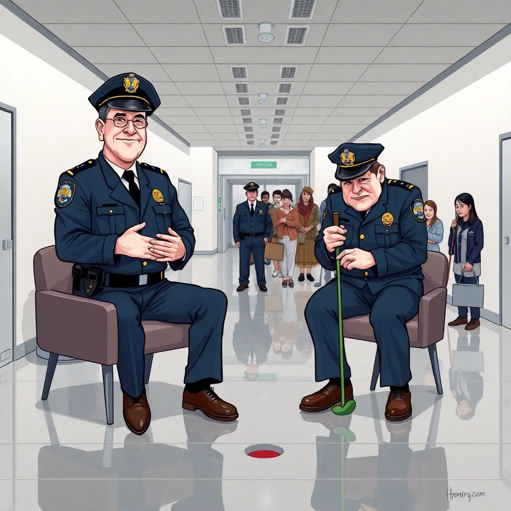 Local Police 'Thrilled' Community Handles Station's Basic Janitorial Tasks