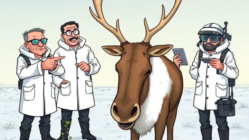 Caribou Need Food to Survive Winter? Study Shocks!