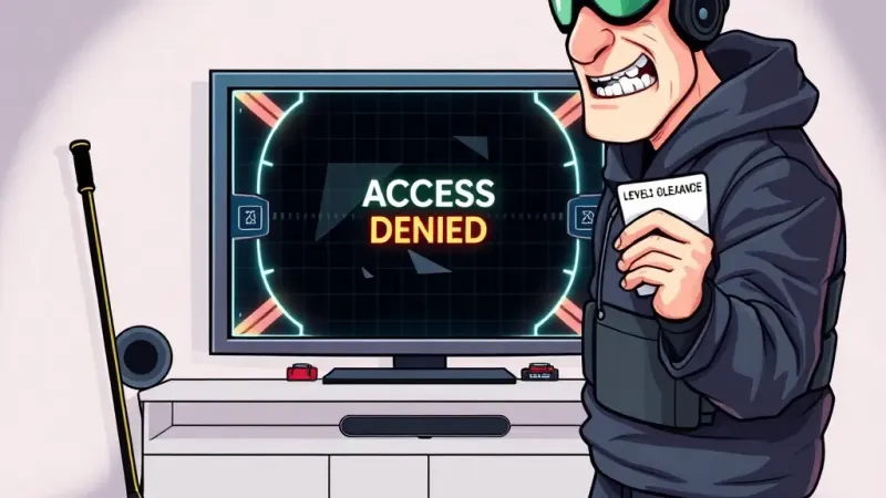 Watching Today's Hockey Game Now Requires Level 3 Broadcast Access Clearance