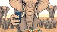 Elephants' Guts Optimize for Influencer Beige Diets