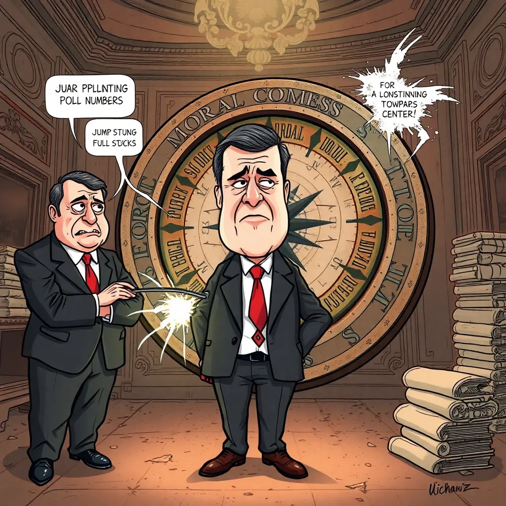Orbán's Party Finds Moral Compass Mysteriously Recharged by Poll Drop