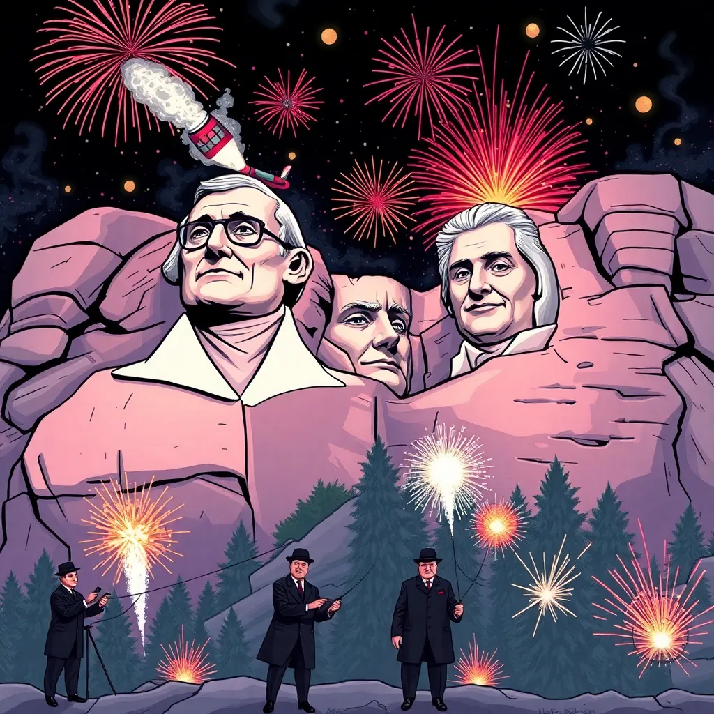 Mount Rushmore Fireworks to Proceed, Officials Confirm 'Heritage Site Is Primarily for Spectacle.'