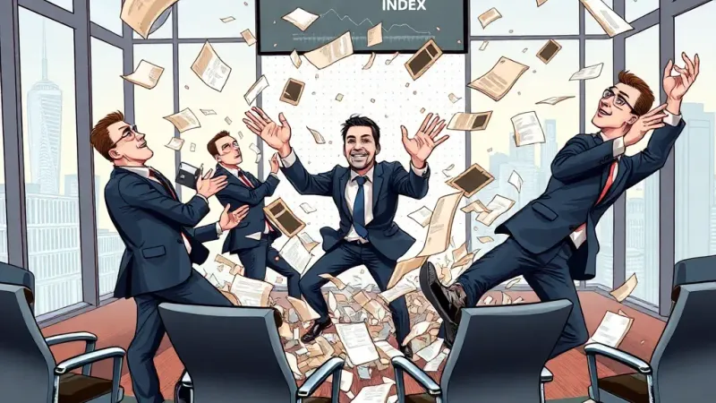 Rod-Shaped Executives Hit Peak Corporate Turbulence