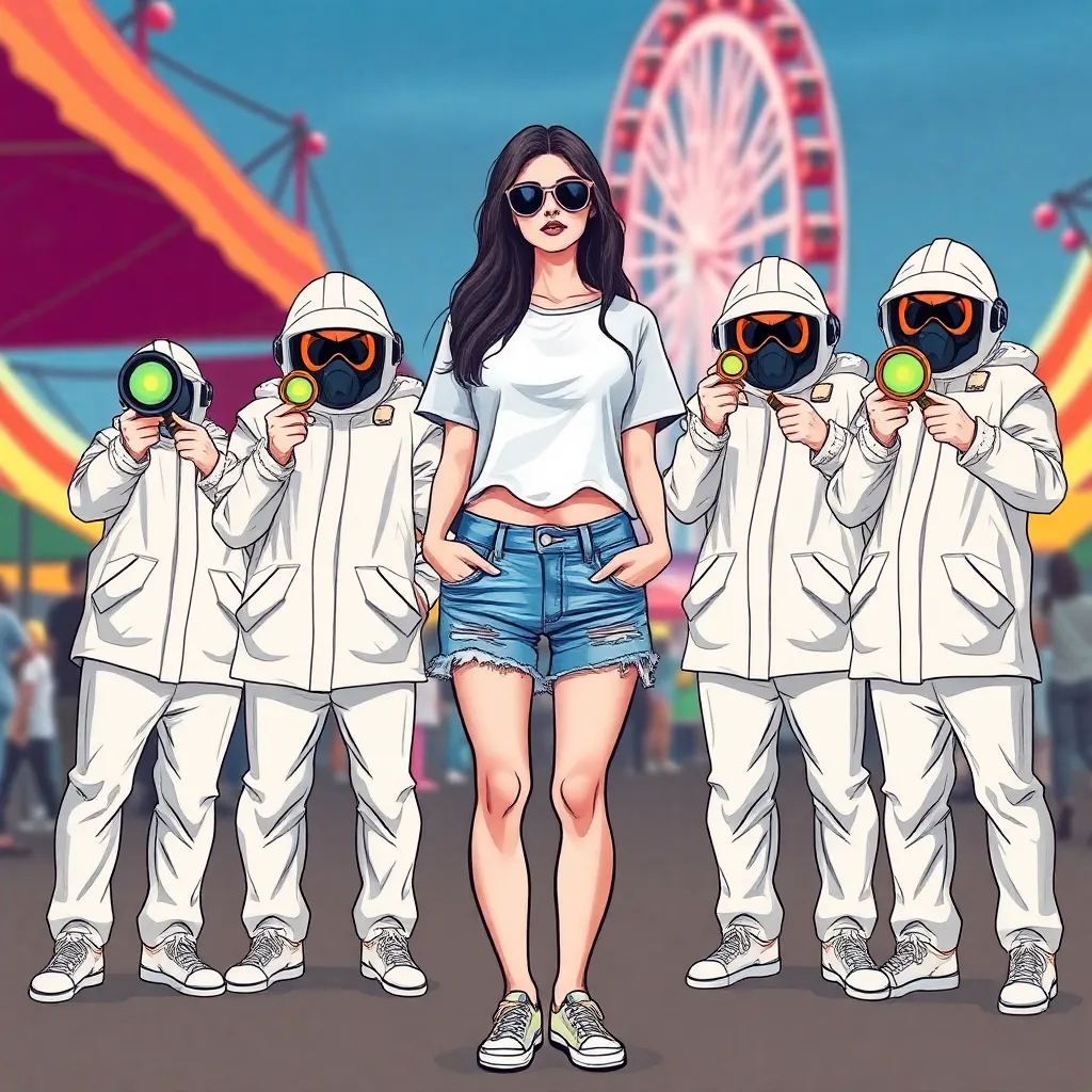 Hadid Seen Wearing Festival Clothes at Festival, Critics Stunned
