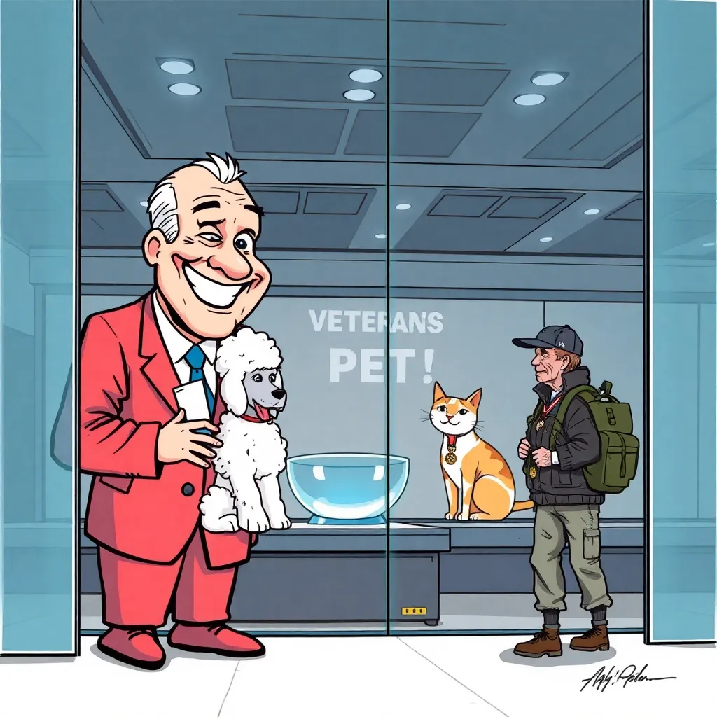 New Initiative Ensures Veterans' Pets Never Experience a Housing Crisis.