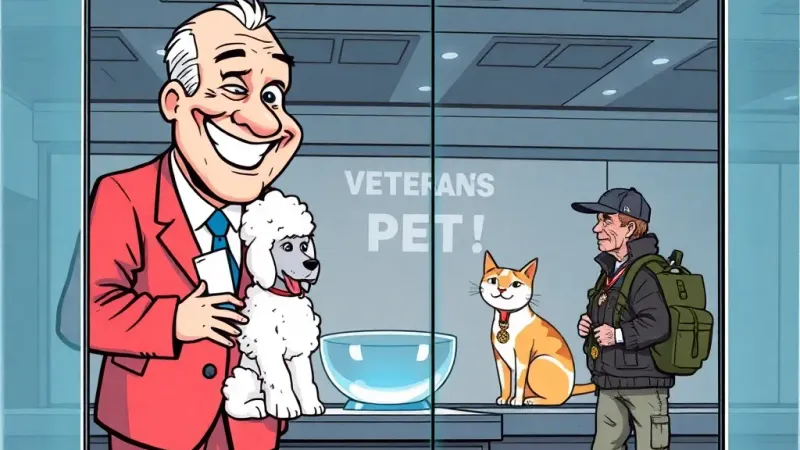 New Initiative Ensures Veterans' Pets Never Experience a Housing Crisis.
