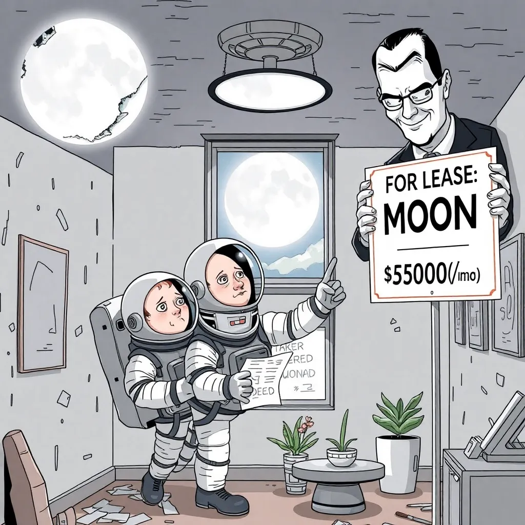 Artemis Crew Returns, Confirms Moon Not Viable for Affordable Housing.