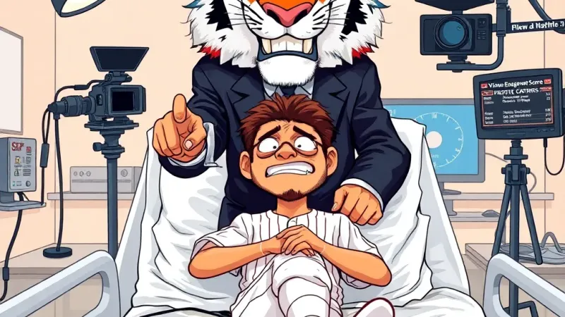 Tigers Thank Injured Outfielder for 'Significant Content Creation Opportunity'