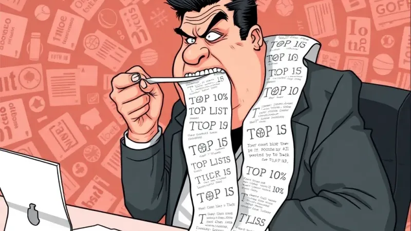 80% of Sports Media Now Just Lists About Other Lists