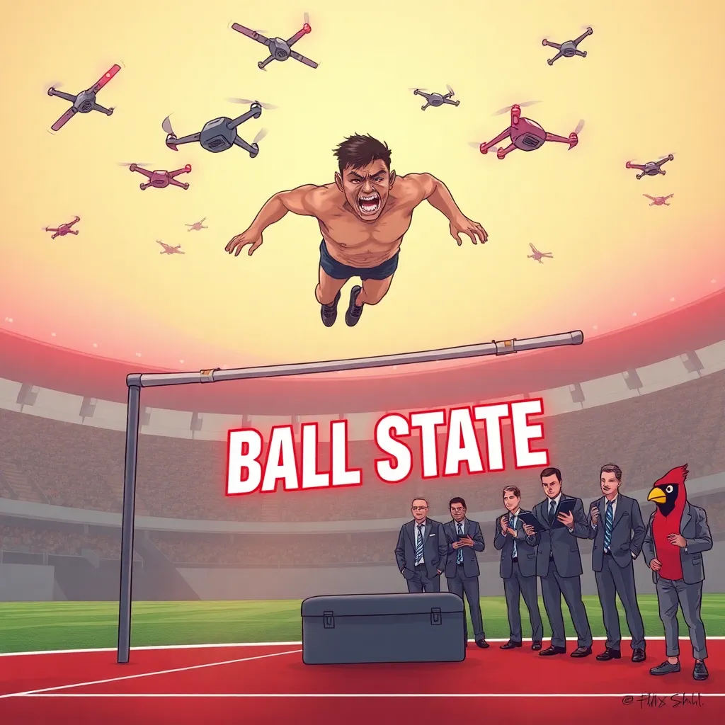Ball State Declares High Jump Finalists Crucial to 'Entire University Brand Identity'