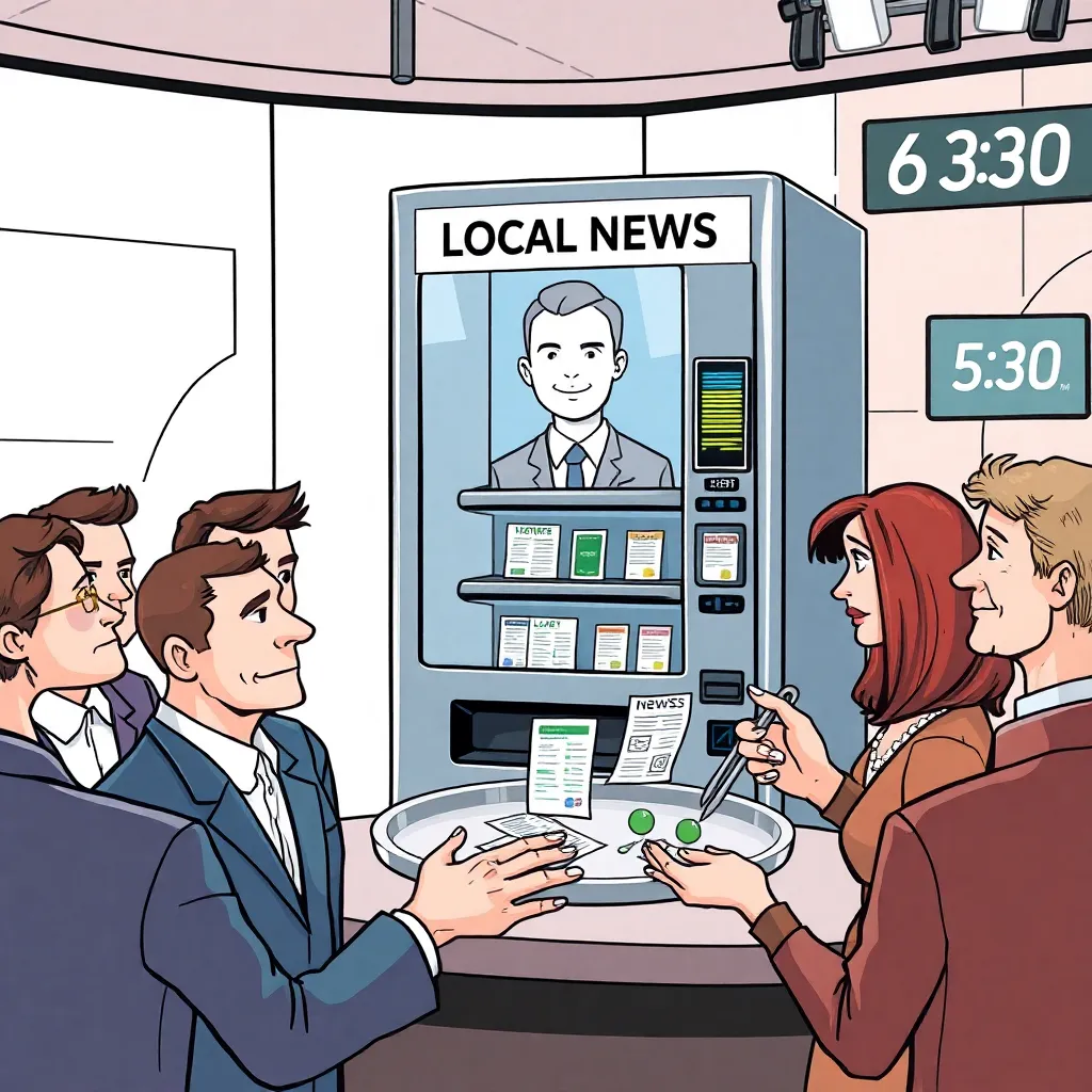 Local News Fulfills 6:30 P.M. Broadcast Duty