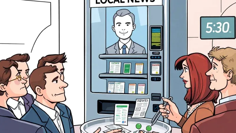 Local News Fulfills 6:30 P.M. Broadcast Duty