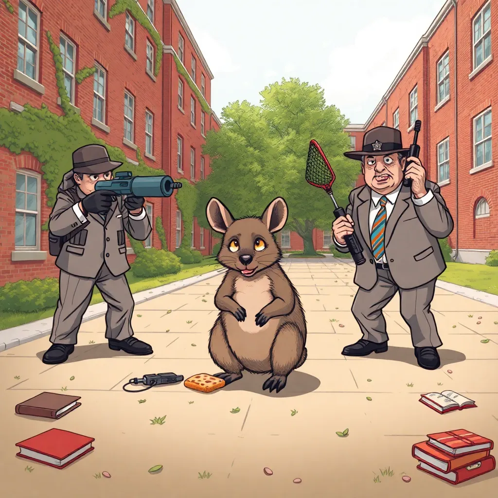 Multi-Agency Task Force Mobilizes for College Campus Wallaby Threat