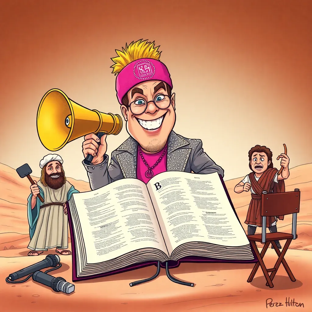 Perez Hilton to Release 'Director's Cut' of Bible with Spiritual Commentary