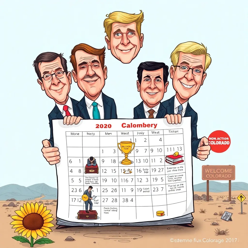 Colorado Politicians Unveil Calendar Detailing 1,700 Hours of Scheduled Non-Action