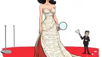 Analysts Confirm Hathaway's Dress Contains Legally Binding Sequel Clause.