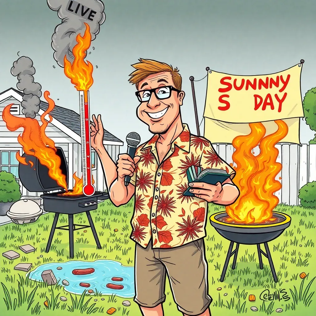Local News Celebrates 'Record Warm' Weekend as Planet Continues Slow Burn