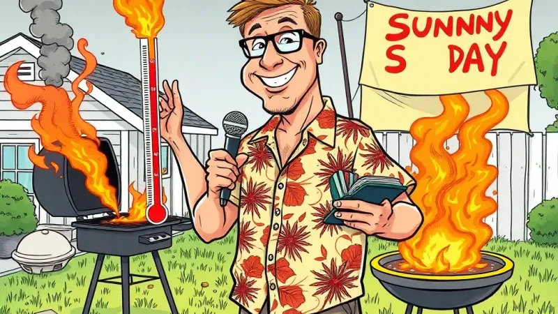 Local News Celebrates 'Record Warm' Weekend as Planet Continues Slow Burn