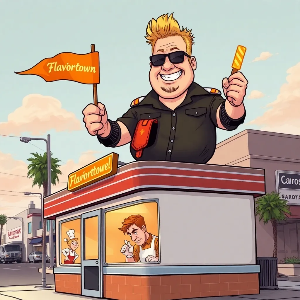 Fieri "Re-Discovers" Sarasota Restaurant, Declares It "Never Truly Found"