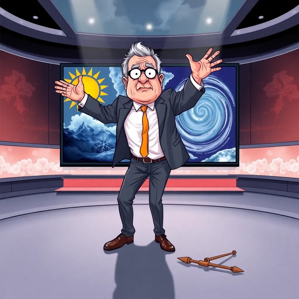 Local Weatherman Admits Forecasts Now Just 'Vague Suggestions'