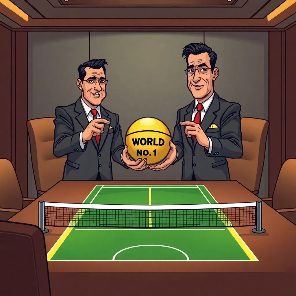Top Tennis Rivals Formalize 'World No. 1 Transition Agreement'