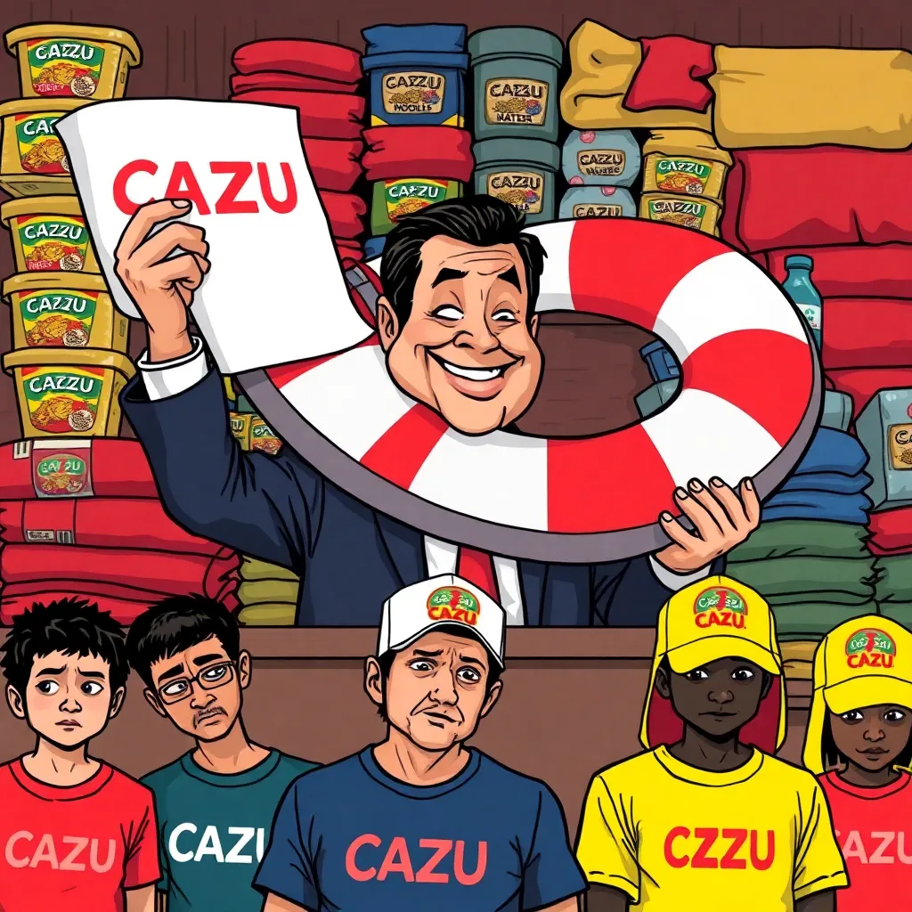 Mexico's 'Cazzu Law' Mandates Monthly Cazzu-Branded Merchandise for Recipients