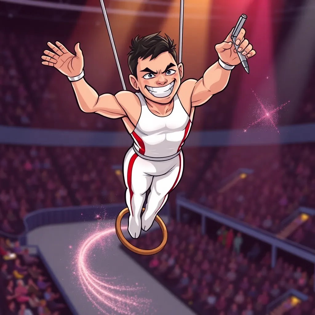 World Champion Gymnast Vows to Achieve "Even More" by Defying Physics