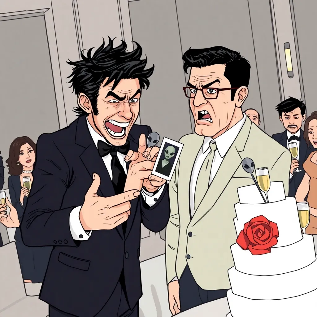 DeLonge’s Alien Photo Campaign Hits Wedding Circuit
