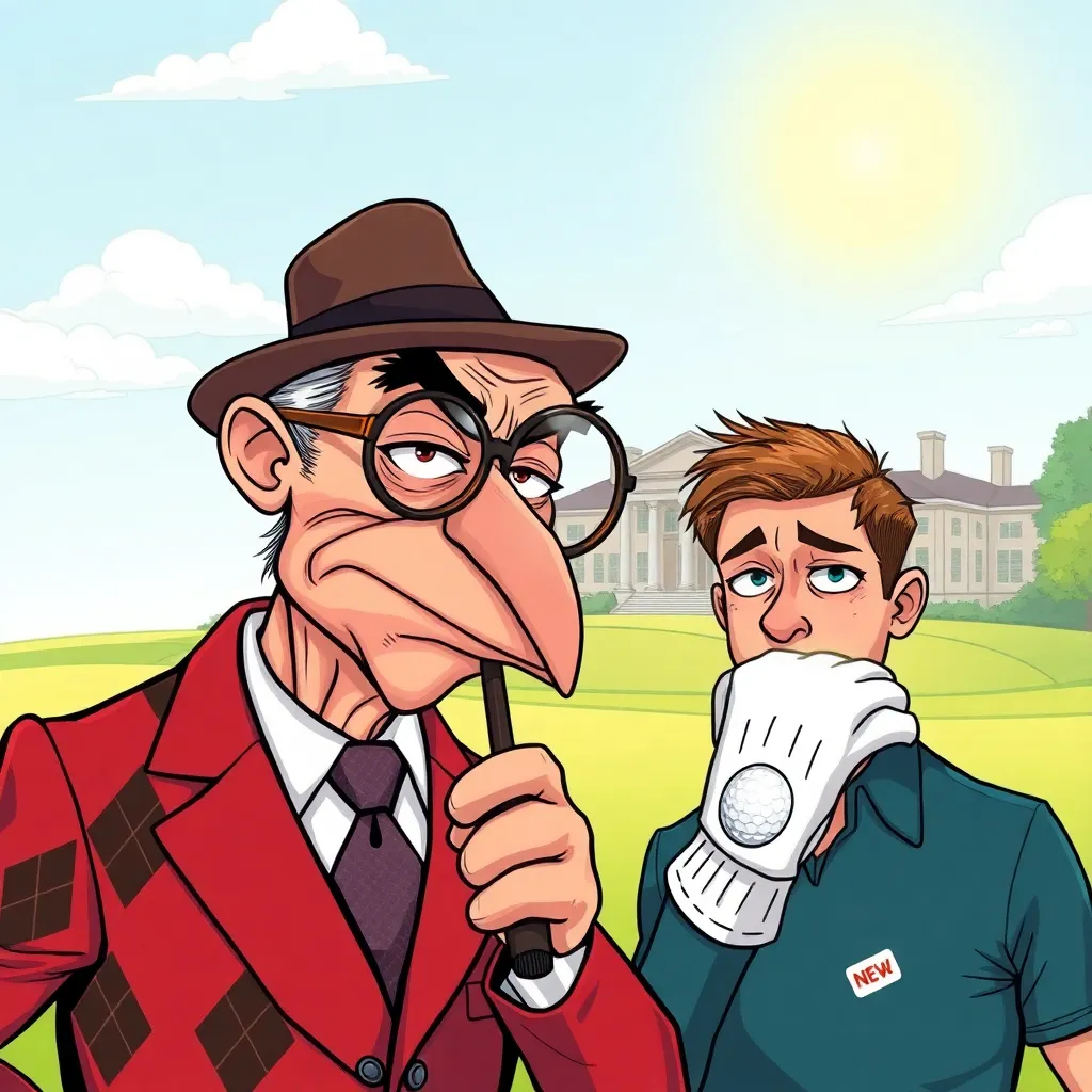 Elite Golf Expert Warns against Subtle Tells of Non-Generational Wealth on Course