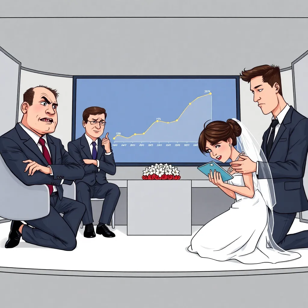 New Study Finds Employee Engagement Peaks during Marital Vows.