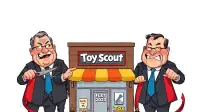 Norfolk's economic turning point: A Toy Scout store.